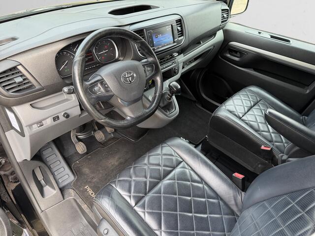 Toyota PROACE Worker 2.0 D-4D Dubbele Cabine- 2x Schuifdeur, Leder Design Interieur, Xenon Led, Carplay, Android Auto
