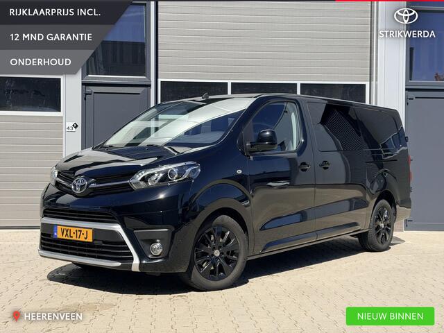 Toyota PROACE Long Worker 2.0 D-4D 177pk Autom. Black Line Dubbele Cabine L2