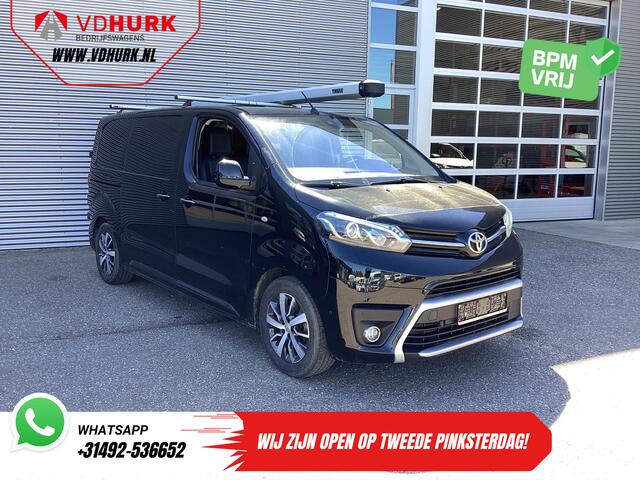 Toyota PROACE Worker 1.5 2x Schuifdeur/ Adapt.Cruise/ Head-up/ Standkachel/ Inrichting/ Stoelverw./ Carplay/ Camera/ Keyless/ Climate/ Trekhaak