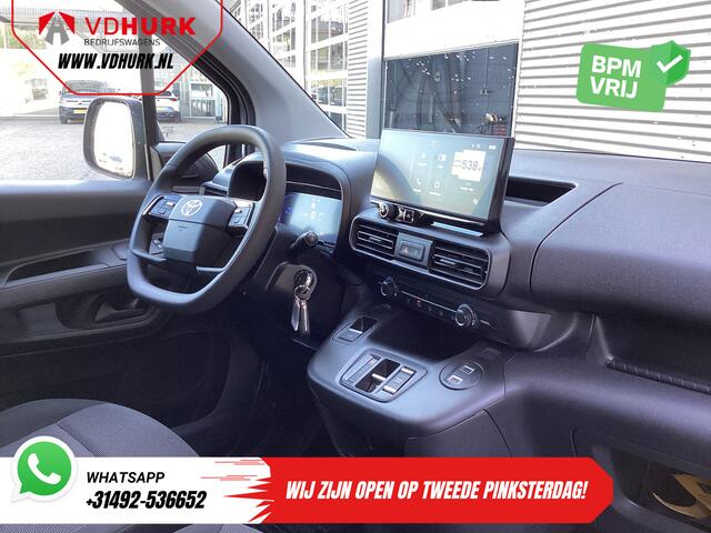 Toyota PROACE CITY Electric 345 km WLTP LED/ 3pers/ Snellader/ Standkachel/ Carplay/ Navi/ PDC/ Cruise/ Airco