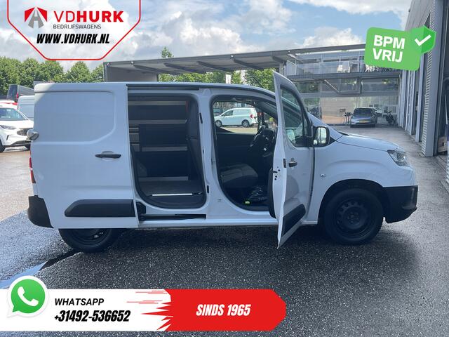 Toyota PROACE City 1.5 130 pk Aut. Carplay/ 3Pers./ Stoelverw./ Inrichting/ Camera/ Cruise/ Airco/ PDC/ Trekhaak