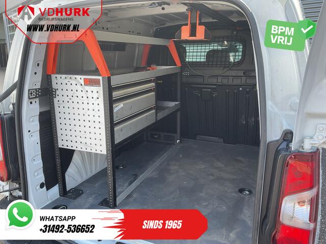 Toyota PROACE City 1.5 130 pk Aut. Carplay/ 3Pers./ Stoelverw./ Inrichting/ Camera/ Cruise/ Airco/ PDC/ Trekhaak