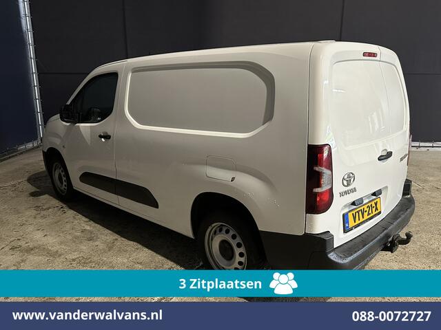Toyota PROACE CITY 1.5 D-4D 102pk L2H1 Euro6 Airco | 3-Zits | Cruisecontrol | Trekhaak Bijrijdersbank