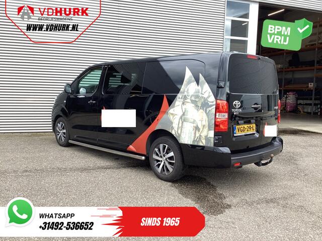 Toyota PROACE Worker 2.0 DC Dubbel Cabine Dealer Ond./ 2.5T Trekverm./ Navi/ Carplay/ Leder/ Camera/ Climate/ PDC/ LMV/ Cruise/ Trekhaak