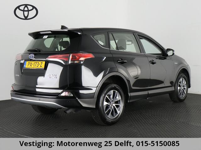 Toyota RAV4 2.5 HYBRID DYNAMIC BLACK GARANTIE 10-2027 NAVI.ADAPTIVE CRUISE.PDC VOOR+ACHTER 100% ONDERHOUDEN