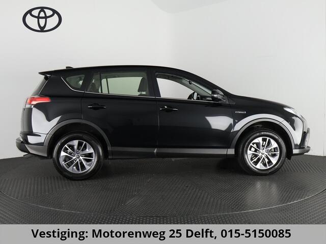 Toyota RAV4 2.5 HYBRID DYNAMIC BLACK GARANTIE 10-2027 NAVI.ADAPTIVE CRUISE.PDC VOOR+ACHTER 100% ONDERHOUDEN