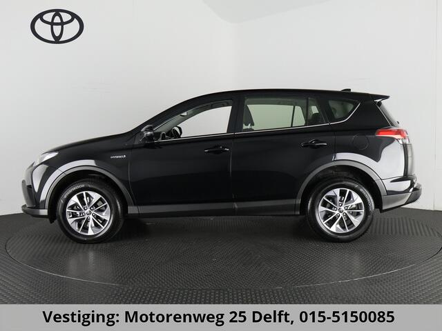 Toyota RAV4 2.5 HYBRID DYNAMIC BLACK GARANTIE 10-2027 NAVI.ADAPTIVE CRUISE.PDC VOOR+ACHTER 100% ONDERHOUDEN