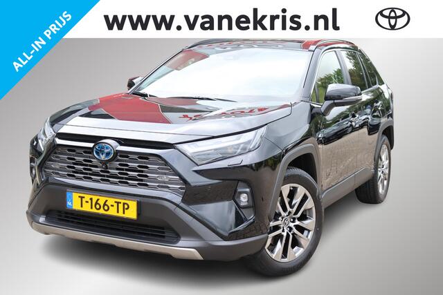 Toyota RAV4 2.5 Hybrid AWD Executive Beige Leder, Premium pack , Trekhaak, NL geleverd auto, JBL audio, BSM!