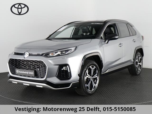Toyota RAV4 2.5 PLUG-IN AWD STYLE SUZUKI ACROSS 1e EIG. GARANTIE 3-2033.*BI-TONE BODY PACK.HALF LEDER.STOELVERWARMING. CARPLAY. CAMERA.