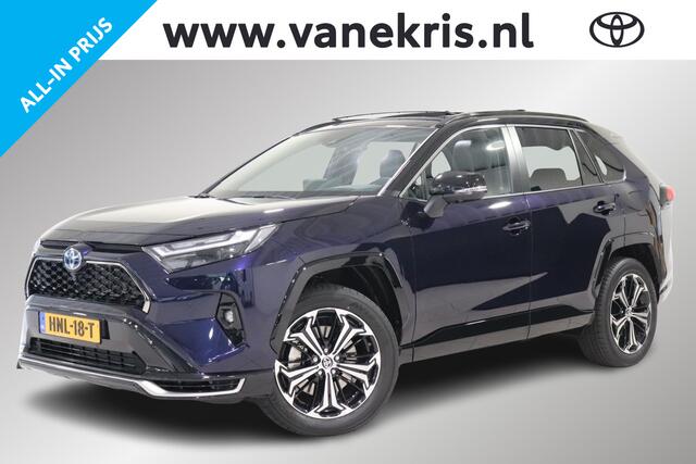 Toyota RAV4 2.5 Plug-in Hybrid AWD Bi-Tone Plus, Pano, JBL, BSM, Alarm Klasse 3, Trekhaak!