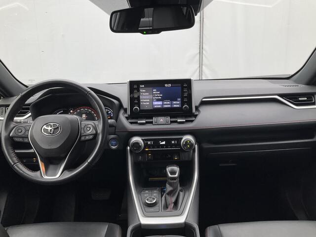Toyota RAV4 2.5 Hybrid AWD PHEV Trekhaak Stoel/Stuurverw Carplay Leer Keyless Clima Voll.Onderhouden!