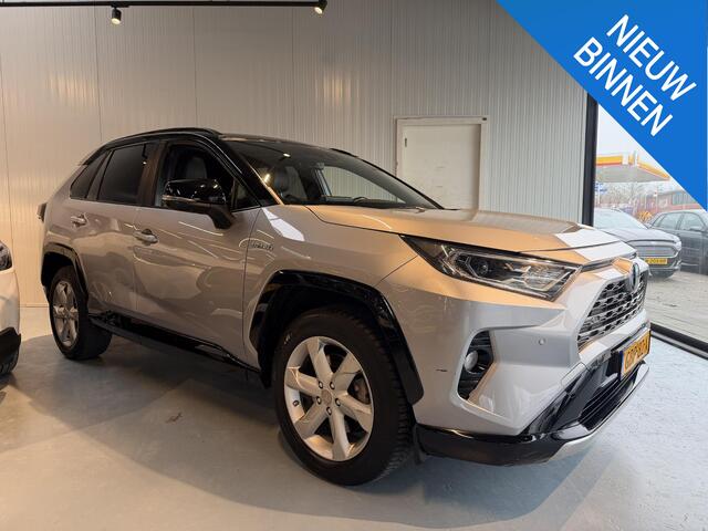Toyota RAV4 2.5 Hybrid AWD Bi-Tone | FACE LIFT MODEL | JBL GELUID INSTALATIE | LED KOPLAMPEN | NAVIGATIE | KEYLESS ENTRY/GO | LEDER | 360 CAMERA | PARKEREN SENSOREN | PANORAMA DAK | STOELVERWARMING/ KOELING | ELEKTRISCHE STOELEN |