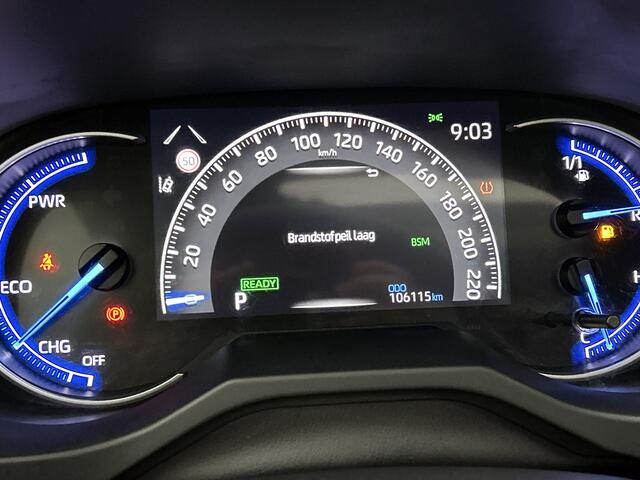 Toyota RAV4 2.5 Hybrid Bi-Tone Panoramisch glazen dak | Dealer Onderhouden | Stoel + Stuurverwarming | JBL | Blindspot | PDC | Navigatie |