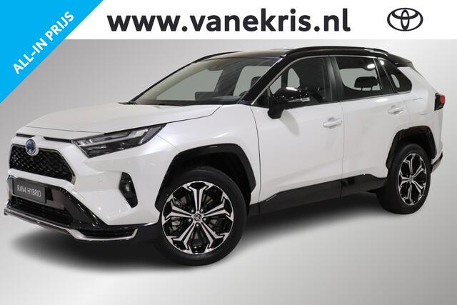 Toyota RAV4 2.5 Plug-in Hybrid AWD Bi-Tone Plus, BSM, JBL, 360 Camera, Stoelventilatie en Verwarming!