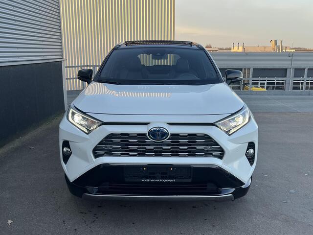 Toyota RAV4 2.5 Hybrid AWD Bi-Tone edition Trekhaak, Schuif/kanteldak, Dodehoekdetectie, Stoelverwarming, JBL, Navigatie