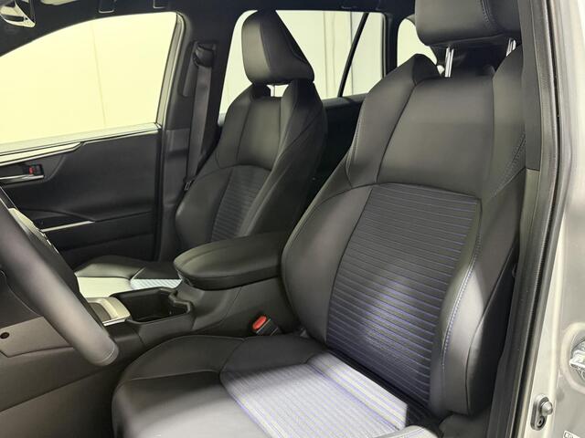 Toyota RAV4 2.5 Hybrid AWD Bi-Tone Automaat Navigatie, Stuurwiel- & Stoelverwarming, LED, PDC, LMV, Elek. bestuurdersstoel, Leder/alcantara