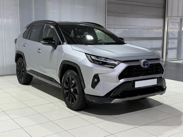 Toyota RAV4 2.5 Hybrid AWD Bi-Tone Automaat Navigatie, Stuurwiel- & Stoelverwarming, LED, PDC, LMV, Elek. bestuurdersstoel, Leder/alcantara