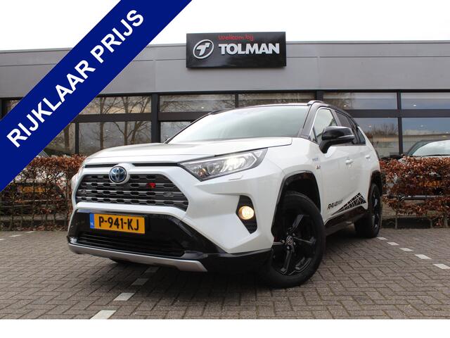 Toyota RAV4 2.5 Hybrid AWD Style Bi-Tone | Rijklaar | Parelmoer | Trekhaak | Apple/Android | Stoel-/stuurverw. | LED | El. achterklep | Dealer onderhouden | All season