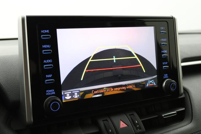 Toyota RAV4 2.5 Hybrid AWD Bi-Tone | Leder | Stoel en stuurverwarming | Trekhaak | 1650 kg trekgewicht |