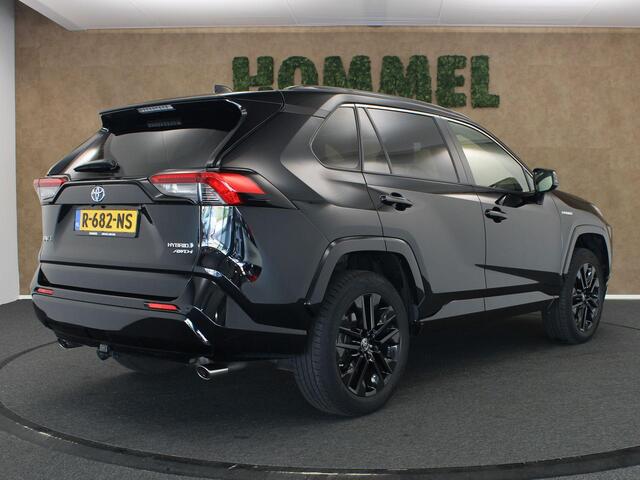 Toyota RAV4 2.5 Hybrid AWD Black Edition - ELEKTRISCHE ACHTERKLEP - KEYLESS ENTRY/START - VOORRUITVERWARMING - STOEL/STUURVERWARMING - APPLE CARPLAY/ANDROID AUTO - CLIMATE CONTROL - ADAPTIEVE CRUISE CONTROL - AFNEEMBARE TREKHAAK (1650KG GEREMD) - 4 WIELAANDRIJVING
