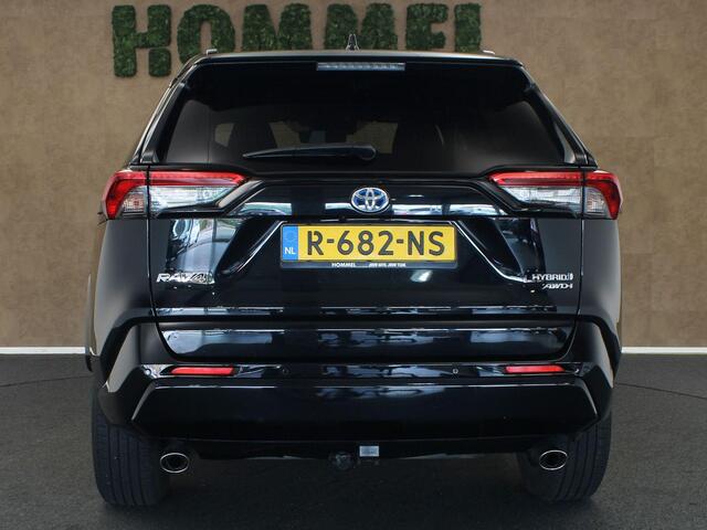 Toyota RAV4 2.5 Hybrid AWD Black Edition - ELEKTRISCHE ACHTERKLEP - KEYLESS ENTRY/START - VOORRUITVERWARMING - STOEL/STUURVERWARMING - APPLE CARPLAY/ANDROID AUTO - CLIMATE CONTROL - ADAPTIEVE CRUISE CONTROL - AFNEEMBARE TREKHAAK (1650KG GEREMD) - 4 WIELAANDRIJVING
