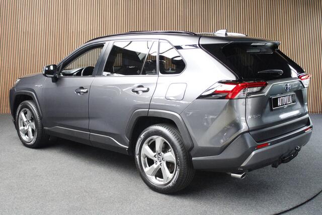 Toyota RAV4 2.5 Hybrid AWD Leer Navi Pano JBL sound Trekhaak Stoelverwarming voor en achter Camera PDC Stoelventilatie LM velgen