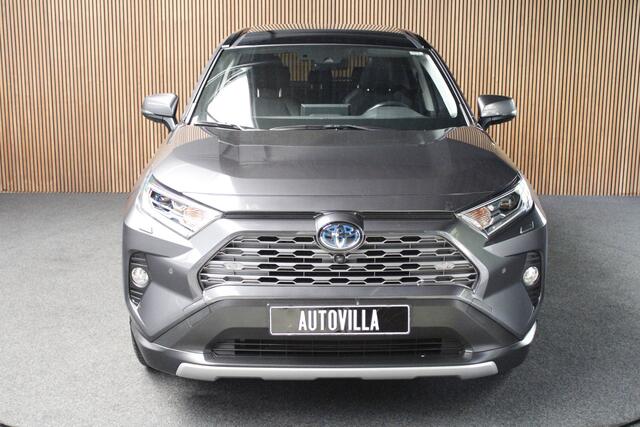 Toyota RAV4 2.5 Hybrid AWD Leer Navi Pano JBL sound Trekhaak Stoelverwarming voor en achter Camera PDC Stoelventilatie LM velgen