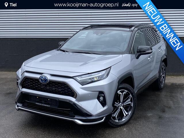 Toyota RAV4 2.5 Plug-in Hybrid AWD Bi-Tone Plus Schuif/kanteldak, Vol luxe! Stoelkoeling + verwarming, 360" Camera, Dodehoekdetectie, HUD, Seat memory,