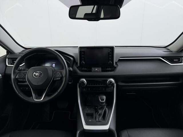 Toyota RAV4 2.5I Hybrid Leder+Verwarming+Memory Adap.Cruise Navi Camera Ecc Apple Carplay Android Auto Miracast(TM) Elek.Achterklep Active Stuur+Voorruit+Achterbankverwarming Keyless Lane Assist Privacy Glas Lmv Elek.Stoel Bluetooth Led