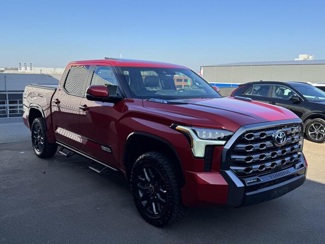 Toyota TUNDRA 3.5L Hybrid Platinum Crew Max Full-option! 5-Zits, Schuif/kanteldak, 360° CAMERA, Dodehoekdetectie, Leder, Premium Sound