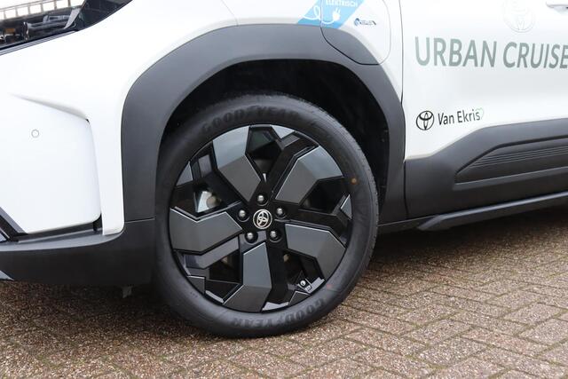 Toyota URBAN CRUISER Executive 61 kWh, Apple CarPlay, JBL, Android Auto, Adaptieve cruise control, Stoel / stuurverwarming met ¤1.500 demovoordeel