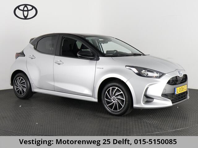 Toyota YARIS 1.5 HYBRID BI-TONE SILVERLINE AUTOMAAT CLOUD NAVI APPLE & ANDROID.CAMERA.TOYOTA GARANTIE TOT 2031 !!