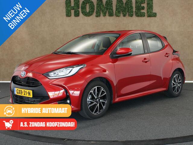 Toyota YARIS 1.5 Hybrid Dynamic Team D - NAVIGATIE- CAMERA - CLIMATE CONTROL - 16 INCH LICHT METALEN VELGEN - ARMSTEUN VOOR - ADAPTIEVE CRUISE CONTROL - BLUETOOTH - MISTLAMPEN VOOR - LICHT EN REGENSENSOR