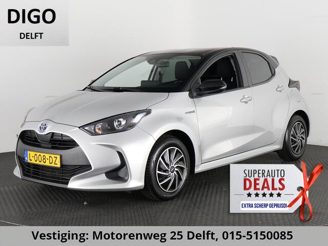 Toyota YARIS 1.5 HYBRID BI-TONE SILVERLINE AUTOMAAT CLOUD NAVI APPLE & ANDROID.CAMERA.TOYOTA GARANTIE TOT 2031 !!