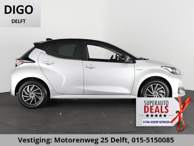 Toyota YARIS 1.5 HYBRID BI-TONE SILVERLINE AUTOMAAT CLOUD NAVI APPLE & ANDROID.CAMERA.TOYOTA GARANTIE TOT 2031 !!