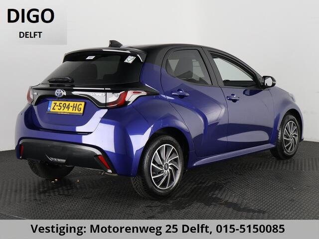 Toyota YARIS 1.5 HYBRID BI-TONE AUTOMAAT NAVI GARANTIE 6-2032 PARKEERCAMERA.APPLE /ANDROID CARPLAY