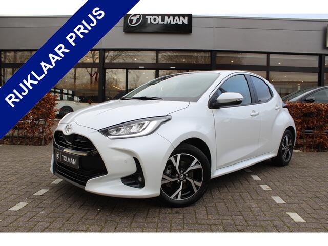 Toyota YARIS 1.5 Hybrid 115 First Edition Comfort Pack | Rijklaar | Parelmoer | Blind Spot | Stoel-/stuurverw. | Park.sensoren v+a | Apple/Android | LED | Keyless