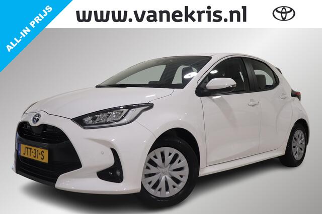 Toyota YARIS 1.5 Hybrid Dynamic, Parkeersensoren, Navi, Apple Carplay / Android Auto, Keyless, Camera!