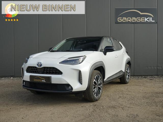 Toyota YARIS Cross 1,5-l-VVT-iE Elegant AWD-i Dealer onderh. / 1ste eigenaar / AWD / 17'' LM velgen / Carplay / Two-Tone / Half leder / Stoelverw. / Stuur verw. / Adap. Cruise