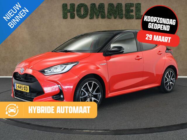Toyota YARIS 1.5 Hybrid Launch Edition - HEAD-UP DISPLAY - APPLE CARPLAY/ANDROID AUTO - DODEHOEKDETECTIE - CRUISE CONTROL ADAPTIEF - CLIMATE CONTROL - KEYLESS ENTRY/START - VOORSTOELEN VERWARMD - EXTRA GETINT GLAS - LEDEREN BEKLEDING - BI-TONE