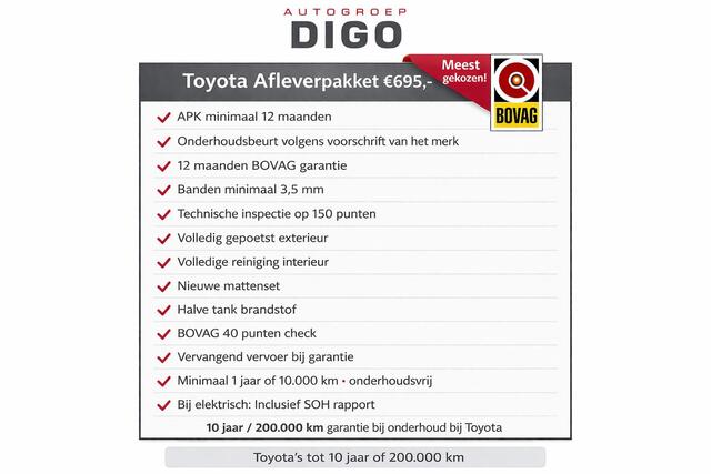 Toyota YARIS Cross 1.5 HYBRID DYNAMIC LUXERY BIJNA 2025 GARANT 12-'34 PDC V+A. BLIND SPOT. STUUR/STOELVERWARMING APPLE CARPLAY/ANDROID.