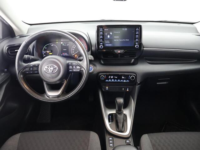 Toyota YARIS 1.5 Hybrid 115 BUSINESS BLACK GARANTIE TOT 7-2032 CARPLAY NAVIGATIE. CAMERA. ADAPTIEVE CRUISE. STUUR/STOELVERW.