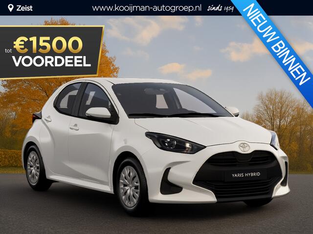 Toyota YARIS 1.5 Hybrid 115 Comfort Nieuw & Direct leverbaar ! Nu tijdelijk extra scherp geprijsd!