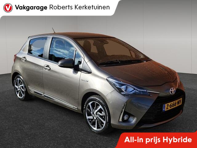 Toyota YARIS 1.5 Hybride Bi Tone Panoramadak Half Leder Camera Clima