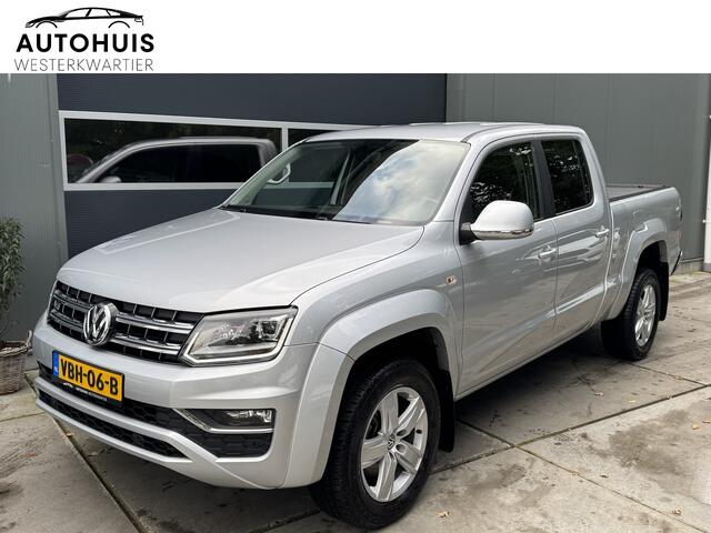 Volkswagen AMAROK 3.0 TDI V6 260pk DSG 4Motion DC Highline Lederenbekleding Navigatie Apple Carplay Laadbak inrichting Camera