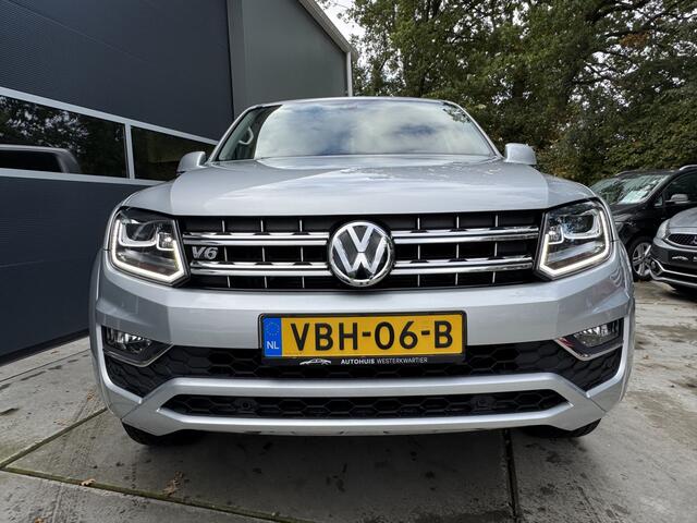 Volkswagen AMAROK 3.0 TDI V6 260pk DSG 4Motion DC Highline Lederenbekleding Navigatie Apple Carplay Laadbak inrichting Camera