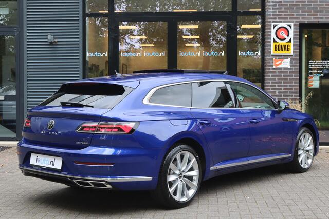Volkswagen Arteon Shooting Brake 1.4 TSI eHybrid R-Line Pano/IQ.Light/Navi Pro/360/Keyless/Elek. lederen R Sportstoelen/DCC/ACC/Virtual Cockpit/19"