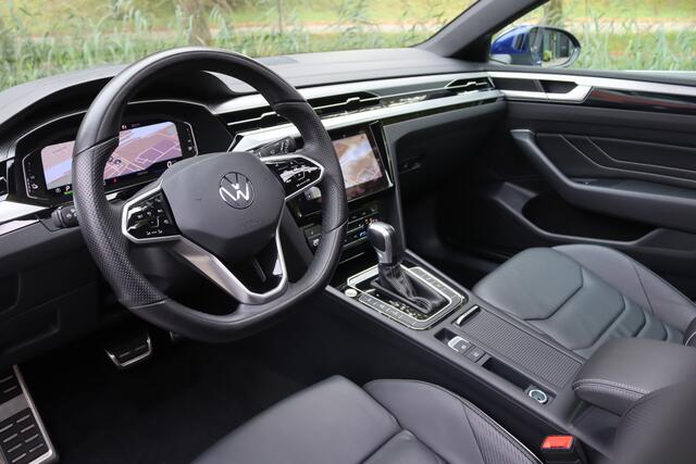Volkswagen Arteon Shooting Brake 1.4 TSI eHybrid R-Line Pano/IQ.Light/Navi Pro/360/Keyless/Elek. lederen R Sportstoelen/DCC/ACC/Virtual Cockpit/19"