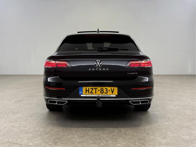 Volkswagen Arteon 1.4 TSI eHybrid R-Line 293PK Pano ACC LED Carplay Sfeer Trekhaak Camera Clima Head up Display Virtual Navi PDC 19"LMV