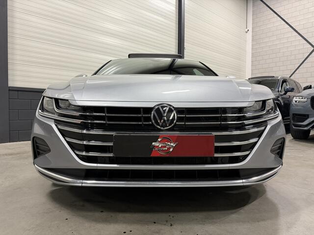 Volkswagen Arteon Shooting Brake 1.4 TSI eHybrid PANO/TREKHAAK/TWO-TONE LEER/TTREKHAAK/360CAMERA/ACC/18"MUSCAT/CARPLAY/STANDKACHEL/SFEER/VIRTUAL/MATRIX/DONKERE HEMEL/VOLLEDIG VW DEALER HISTORIE